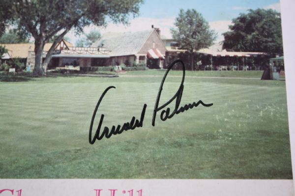 Arnold Palmer Signed 1960 US Open Program - Cherry Hills JSA COA-The Charge