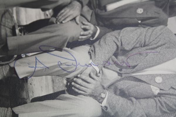 1947 Ryder Cup Team Orig. 8x10 Photo Signed By Hogan, Worsham, Demaret & Snead