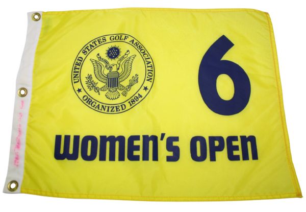 1985 Baltusrol USGA Women's Amateur Tournament Used Flag - #6 