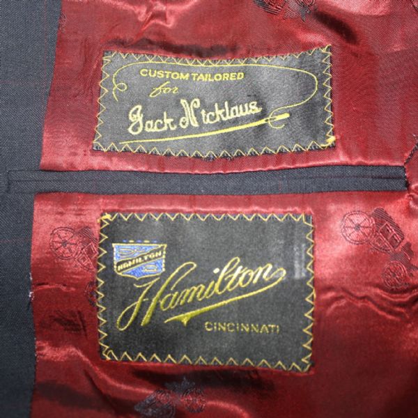 Jack Nicklaus' Personal 1987 Ryder Cup Blazer