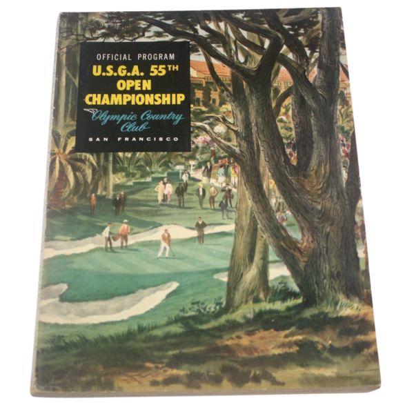 Jack Fleck's Personal 1955 USGA Open Championship Program