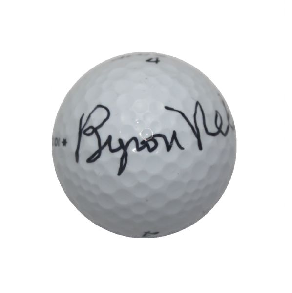 Byron Nelson Signed Titleist Golf Ball JSA COA