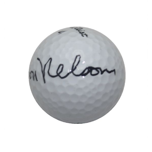 Byron Nelson Signed Titleist Golf Ball JSA COA