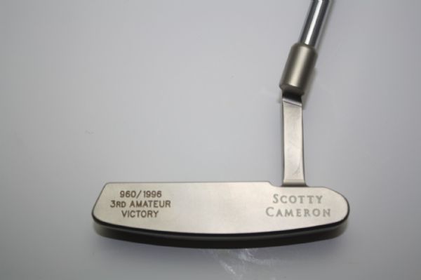 Tiger Woods Scotty Cameron Limted edition of 960 putters, 1996 US Amateur Putter