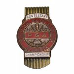 Jack Flecks 1957 PGA Championship Money Clip - Lionel Herbert Winner