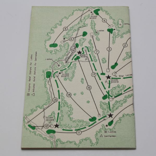 1950 Masters Spectator Guide-Unimprovable Condition!