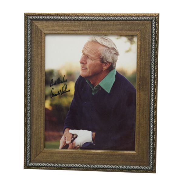 Arnold Palmer Signed 8x10 Photo - Framed JSA COA