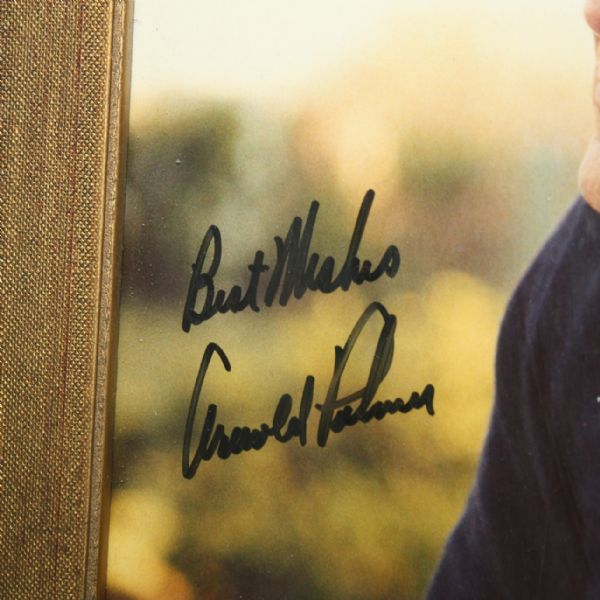 Arnold Palmer Signed 8x10 Photo - Framed JSA COA