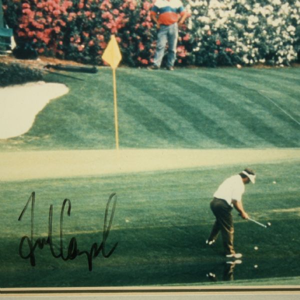 Deluxe Framed Fred Couples 1992 Masters Tribute Ensemble w/Signed 11x14 Photo 