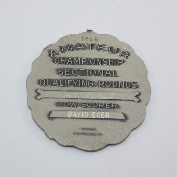 1988 Sterling Amateur Championship Sectional Qualifying Low Scorer Medal