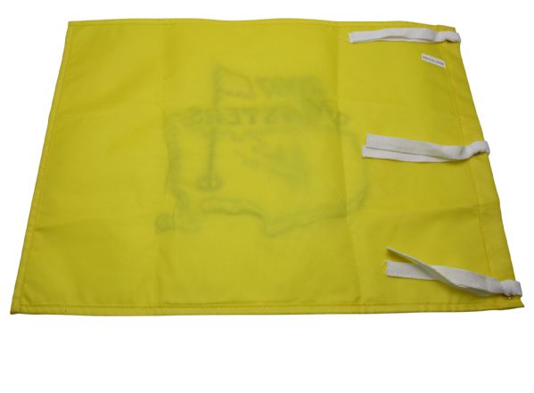 Ben Crenshaw Signed 2007 Masters Embroidered Flag with Years Inscription JSA COA