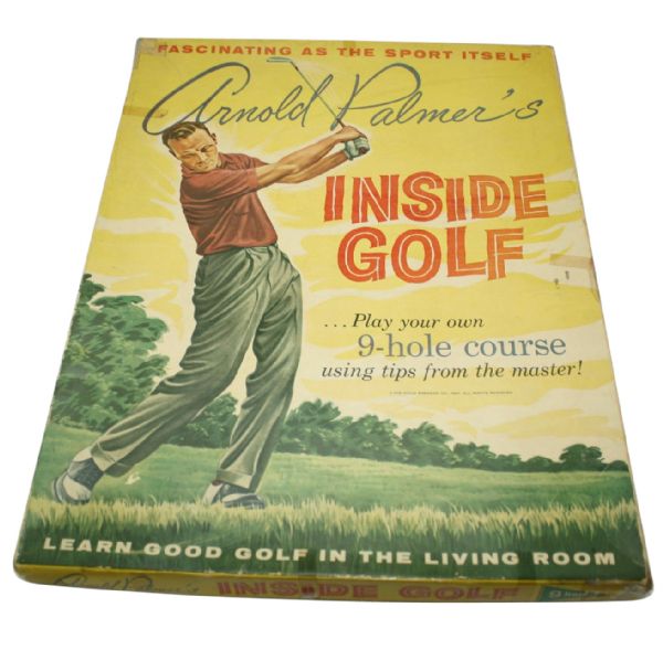 1961 Arnold Palmer's 'Inside Golf' Game-Great Graphics of a Young Arnie!