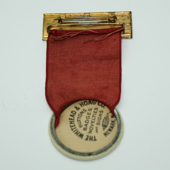 1926 US Open Official Badge and Ribbon - Bobby Jones' Open Victory @ Scioto C.C.