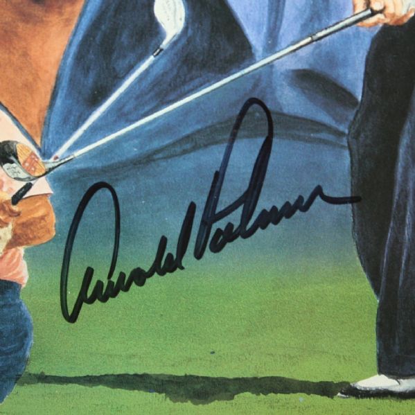 Arnold Palmer Signed Legends Magazine JSA COA
