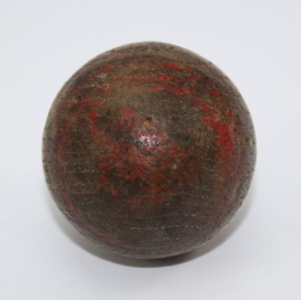 Antique Wooden Golf Ball