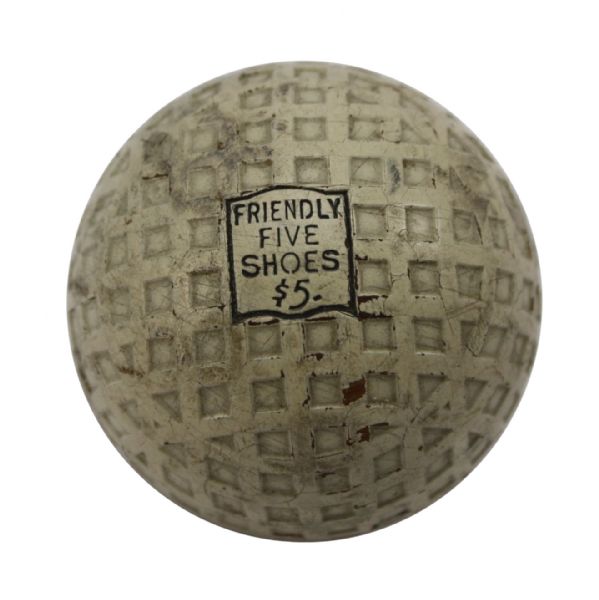 Friendly Five Shoes Advertising Mesh Golf Ball