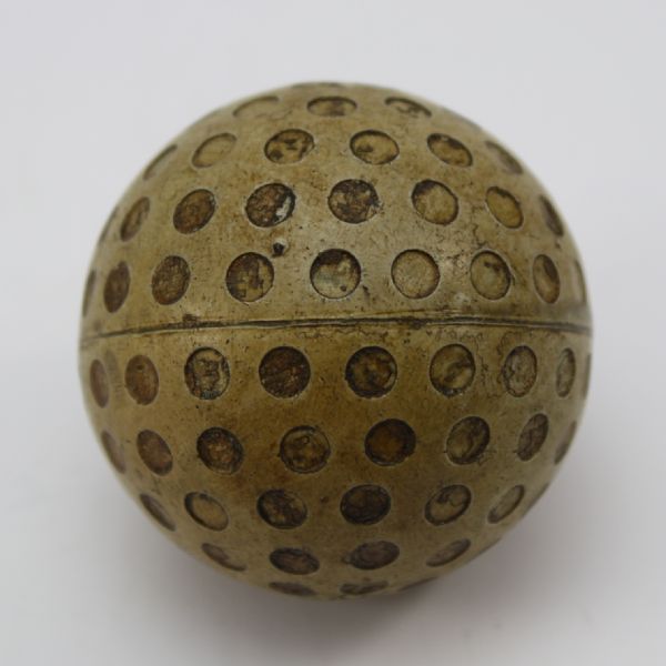 The 'Dunlop V' Recessed Large Dimpled Golf Ball