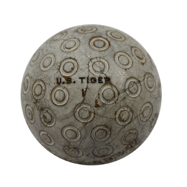 US Tiger Large Circle Dimpled Golf Ball