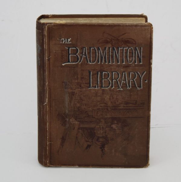 1895 Book 'The Badminton Library' - by The Duke of Beaufort