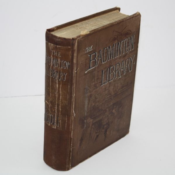 1895 Book 'The Badminton Library' - by The Duke of Beaufort