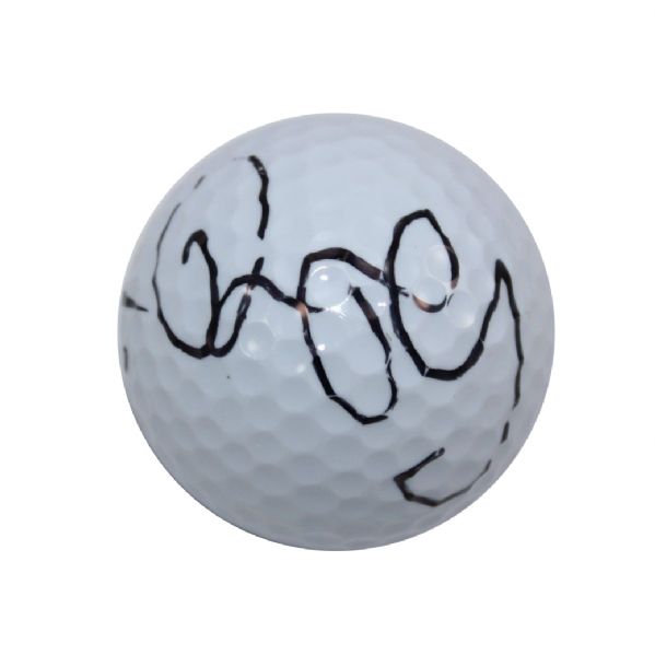 Rory McIlroy Signed Memorial Logo Golf Ball JSA COA