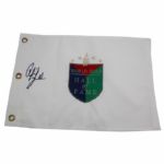 Phil Mickelson Signed Hall of Fame Embroidered Flag JSA COA