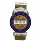 Jack Flecks 1962 PGA Championship Contestant Money Clip-Aronimink Golf Club