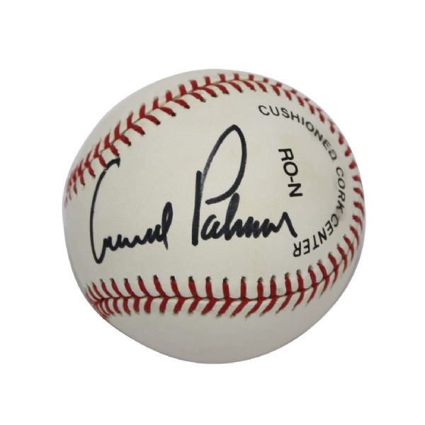 Arnold Palmer Autographed Official National League Baseball - JSA Full Letter #Y23169