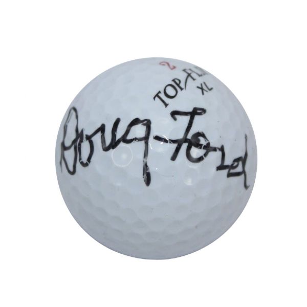 Doug Ford Hall of Famer, 1957 Masters Champ Signed Golf Ball JSA COA