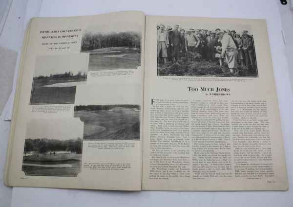 1930 Golfers Magazine -July Issue- Extensive Bobby Jones Content-March to Grand Slam
