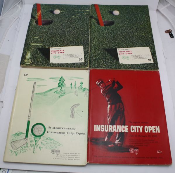 Four Program Lot-8th, 9th(x2) Arnold Palmer Win, and 10th Annual Insurance City Open 