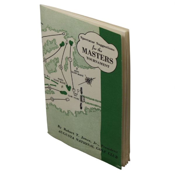 1953 Masters Spectator Guide  BEN HOGAN Victory