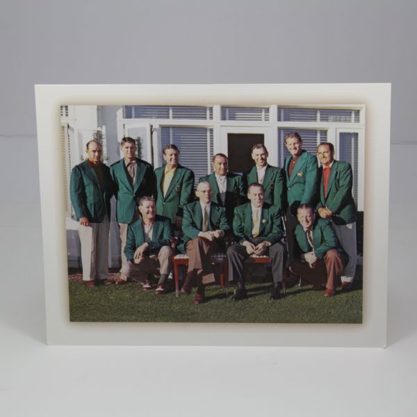 2007 Masters Champions Dinner Menu Cover Depicts Bobby Jones & First 1952 Event!