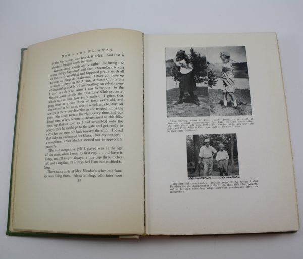 Bobby Jones Signed Limited Edition Book 'Down the Fairway' - #50/300