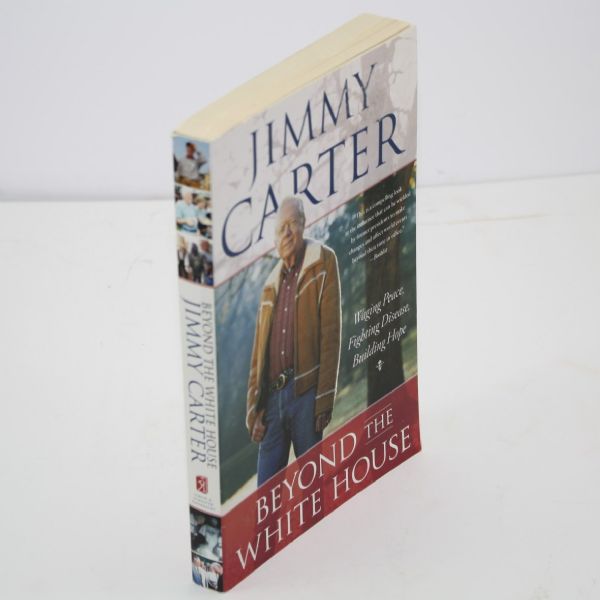 Jimmy Carter Signed Book 'Beyond the White House' JSA COA