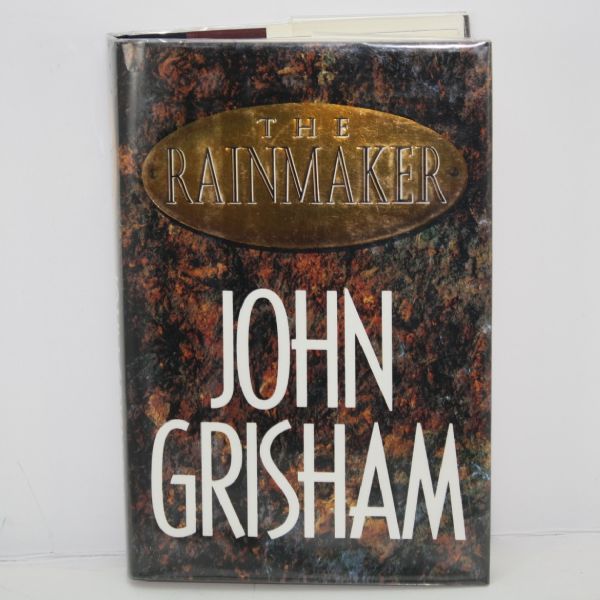 First Edition 'The Rainmaker' Signed by Grisham JSA#J18947