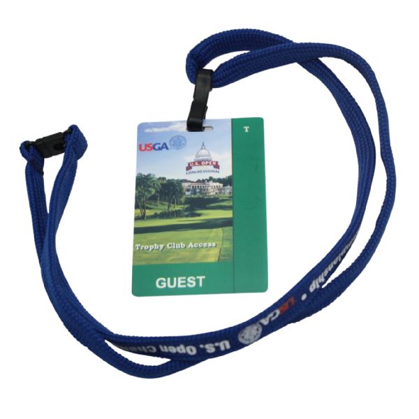 2011 US Open Full Week Guest Badge - McIlroy's First Major Victory-Congressional C.C.