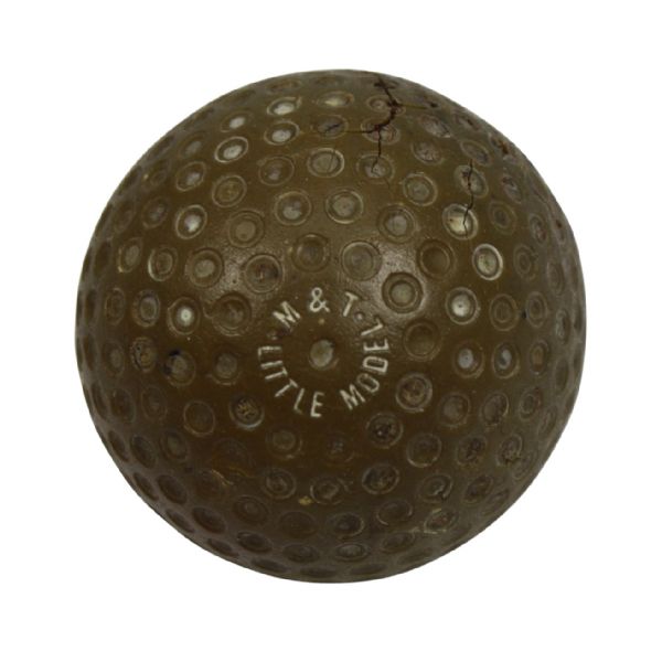 M & T Little Model Vintage Golf Ball
