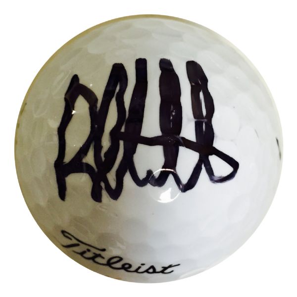 Bubba Watson Signed Masters Logo Golf Ball JSA #K62873