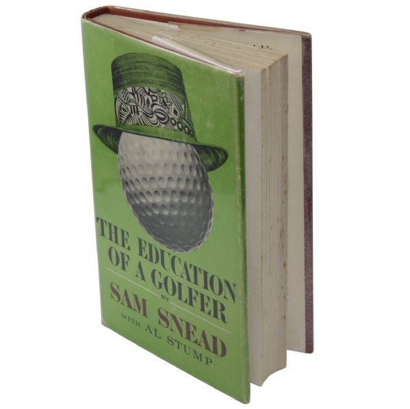 Sam Snead Signed 1962 1st Edition Book 'The Education of a Golfer' JSA COA