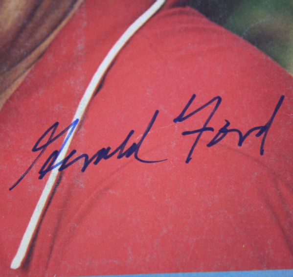 Gerald Ford Signed Sports Illustrated