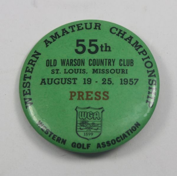 1957 Western Amateur Press Button