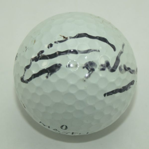 Greg Norman Signed Personal 'Shark' Stamped Match Used Golf Ball JSA COA