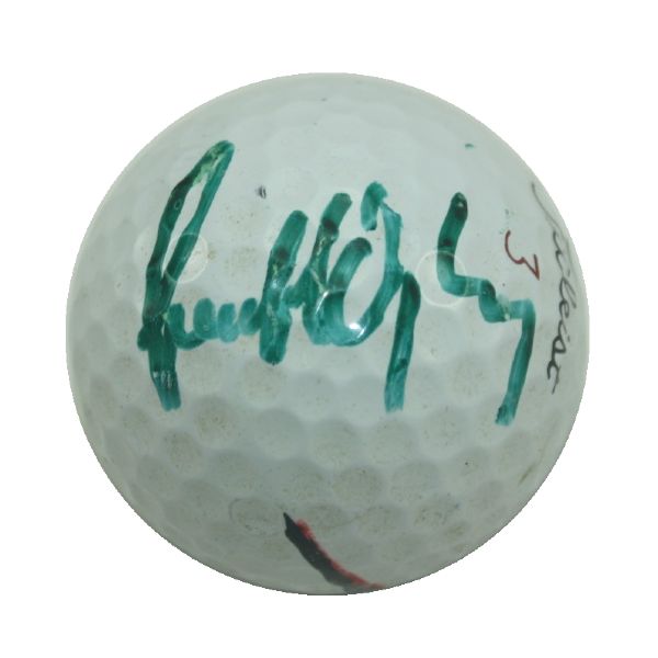 Geoff Ogilvy Signed Personal Match Used Golf Ball JSA COA