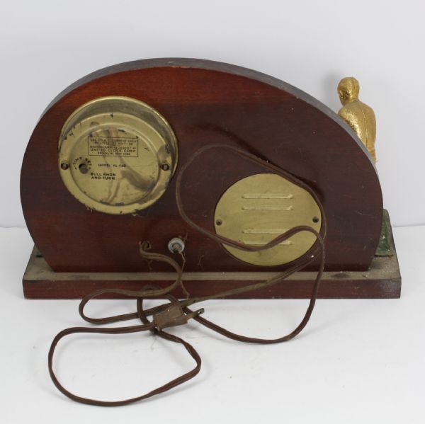 1940's-50's Clock That Works - Light Also Works 