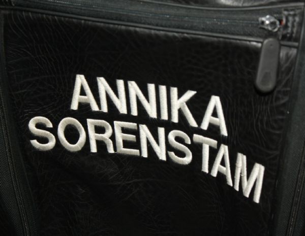 Annika Sorenstam Official Game-Used Callaway Golf Bag from 2000 Season