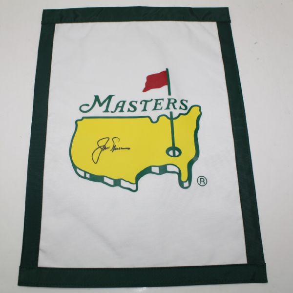 Jack Nicklaus Signed Masters Undated Garden Flag JSA COA