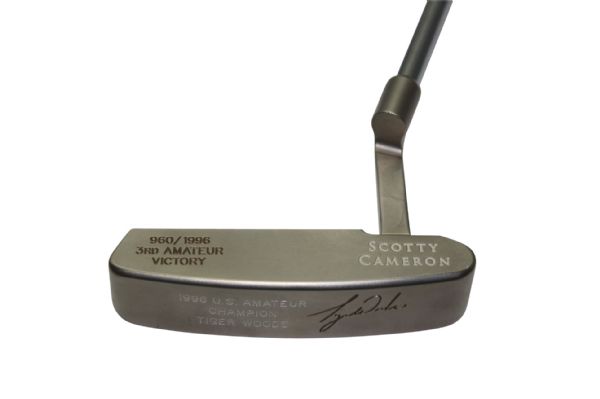 Tiger Woods Scotty Cameron Limted edition of 960 putters, 1996 US Amateur Putter