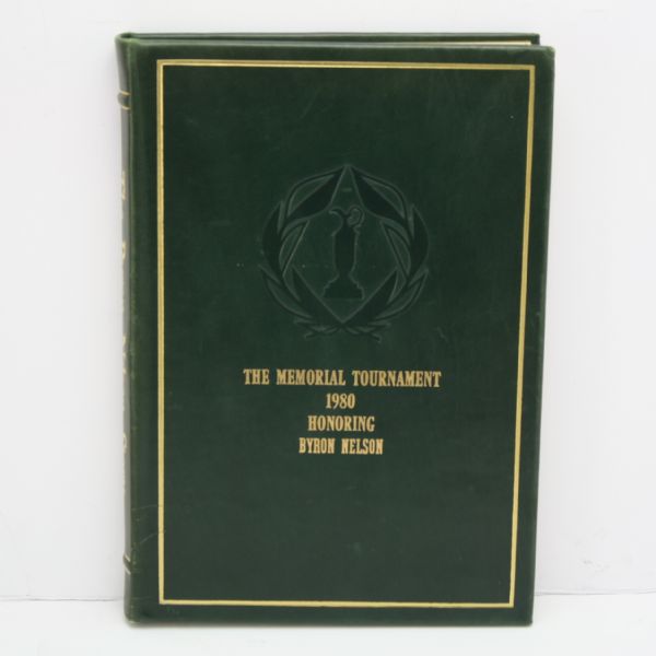 1980 Memorial Tournament Byron Nelson Limited Edition Book - #223/300