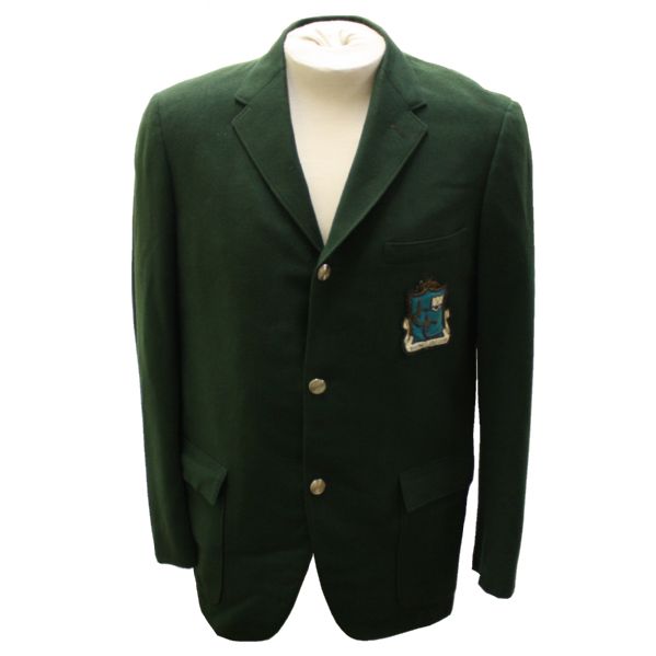 1950's Inverness Golf Club Member's Green Blazer